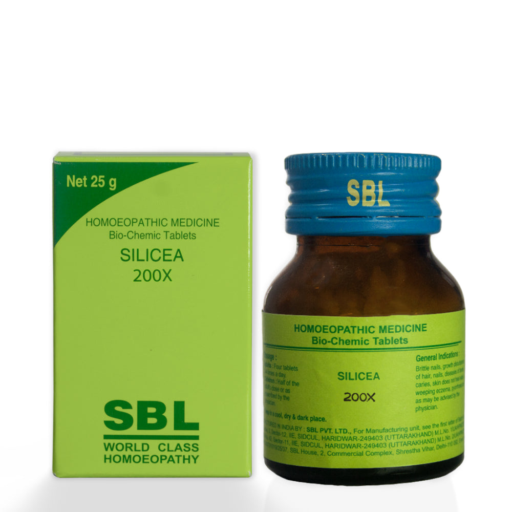 sbl silicea 200x 25gm
