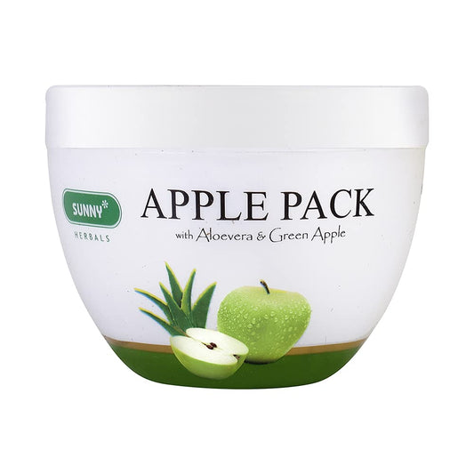 sunny apple pack formulated with aloevera, almond oil & green apple | with multi-vitamins | protects