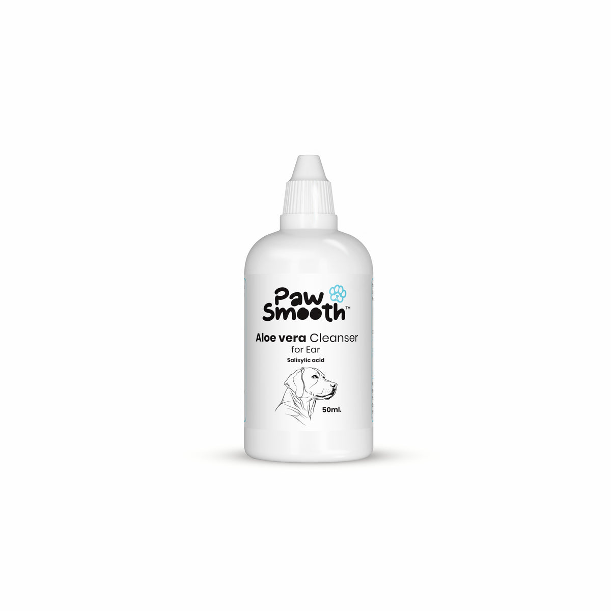 Paw Smooth Aloe Vera Ear Cleanser for Dogs & Cats