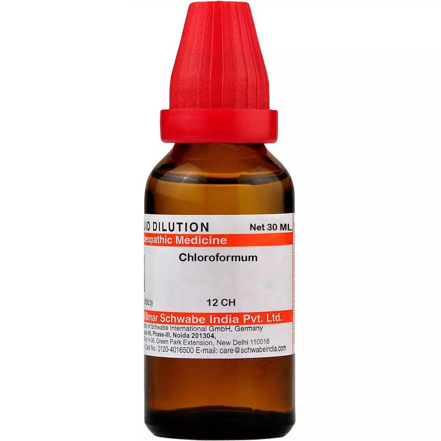 Dr Willmar Schwabe India Chloroformum Dilution 12 CH - 30ml (Pack of 2)