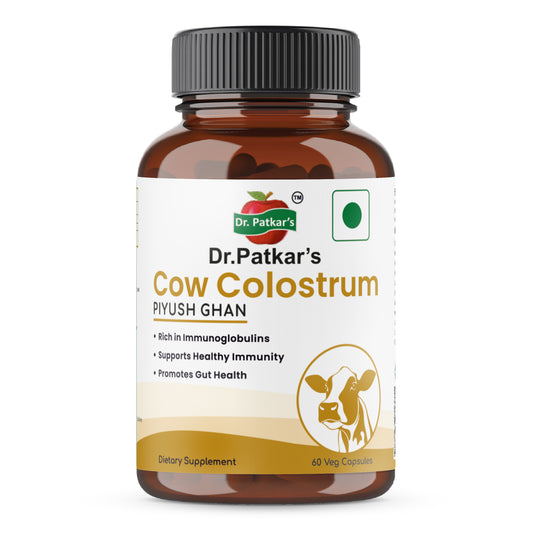 Dr. Patkar's Bovine Colostrum Capsule | Immunity Booster | Manage Thyroid Hormone Capsule