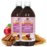 Dr. Patkar's Apple Cider Vinegar Cinnamon & Fenugreek with the Mother -  Pack of 1000ml