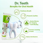 Pack of 3 Dr. Teeth Toothpaste 100gm for Oral Care, Helps Maintain Healthy Teeth & Gums.