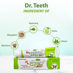 Pack of 2 Dr. Teeth Toothpaste 100gm for Oral Care, Helps Maintain Healthy Teeth & Gums.