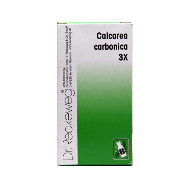 Dr. Reckeweg Calcarea Carbonicum 3X Tablet  - 20gm (Pack of 2)