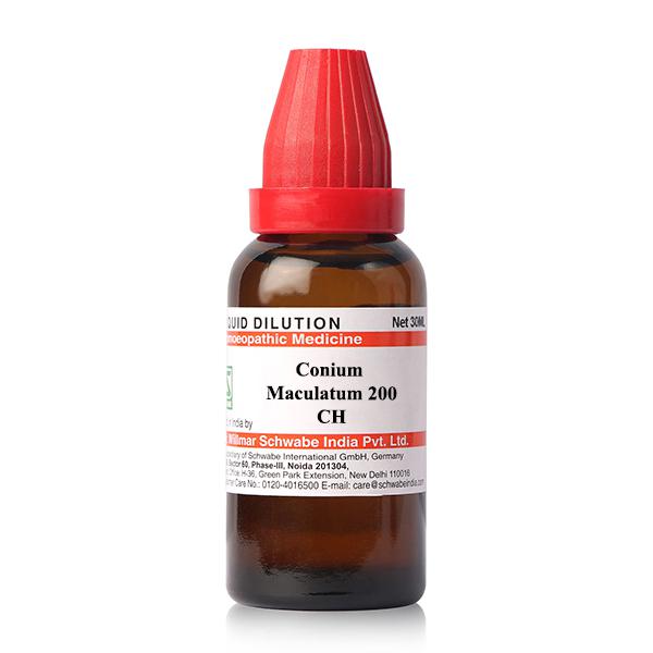 Dr Willmar Schwabe India Conium Maculatum Dilution 200 CH - Pack of 3