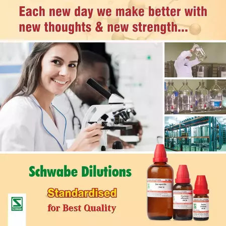 Dr Willmar Schwabe India Calcarea Acetica Dilution 200 CH - (30 ml) - Pack of 2