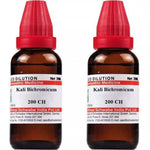 Dr Willmar Schwabe India Kali Bichromicum Dilution 200 CH - 30ml (Pack of 2)