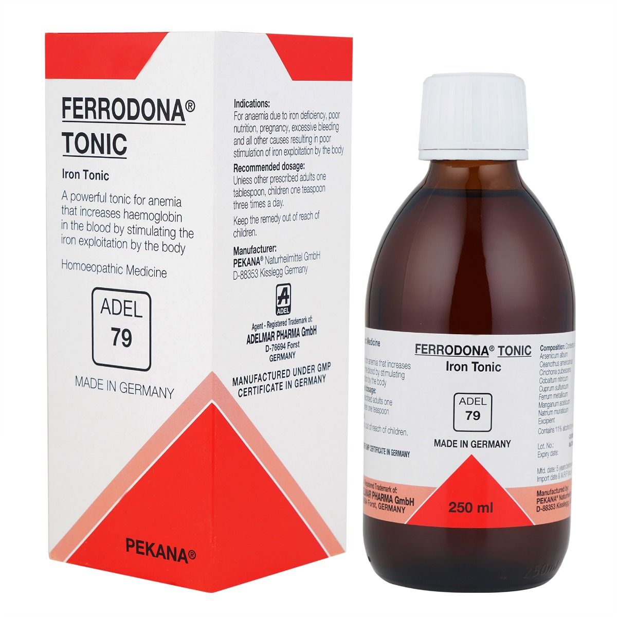 Adel Pekana ADEL 79 Ferrodona Tonic - 250ml
