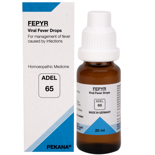 Adel Pekana ADEL 65 Fepyr Body Temperature Management Viral Fever Drop - 20ml