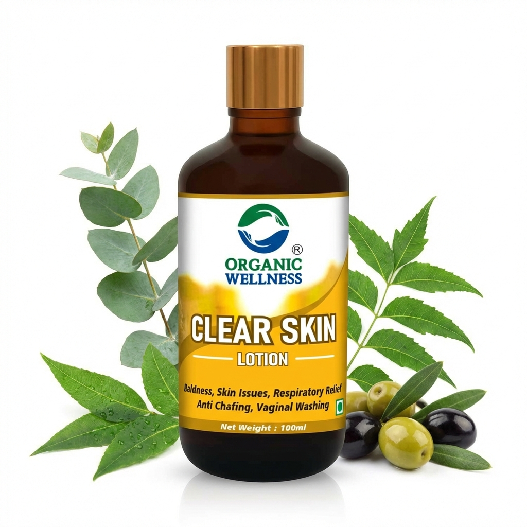 Organic Wellness Clear Skin Lotion - 100 ml