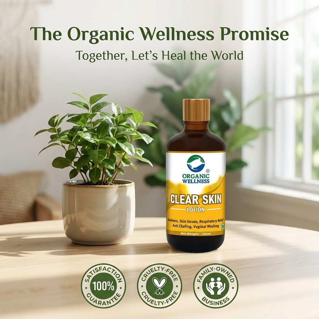 Organic Wellness Clear Skin Lotion - 100 ml