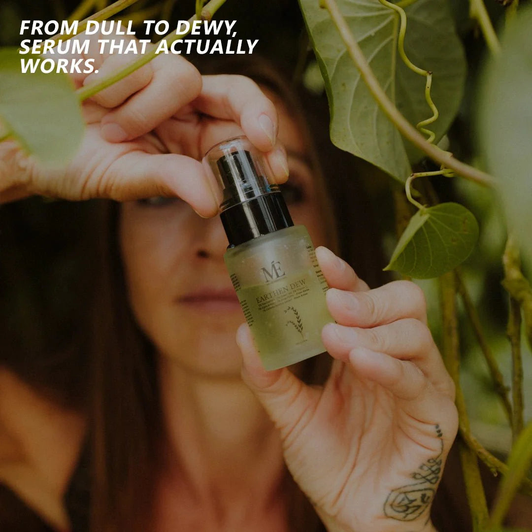 Miloe Mineral Earthen Dew Face Serum | Niacinamide & Arbutin for Skin Health - 30ml