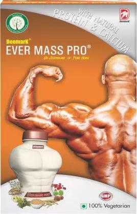 Deemark Ever Mass Pro - Ayurvedic Supplement for Mass Gain & Muscle Building (Vanilla)
