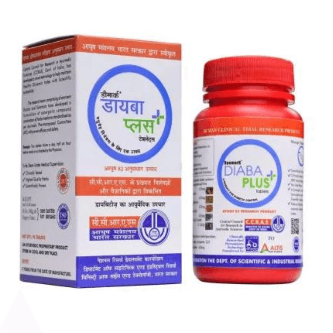 Deemark Diaba Plus Tablets - 30 Caps (Pack of 2)