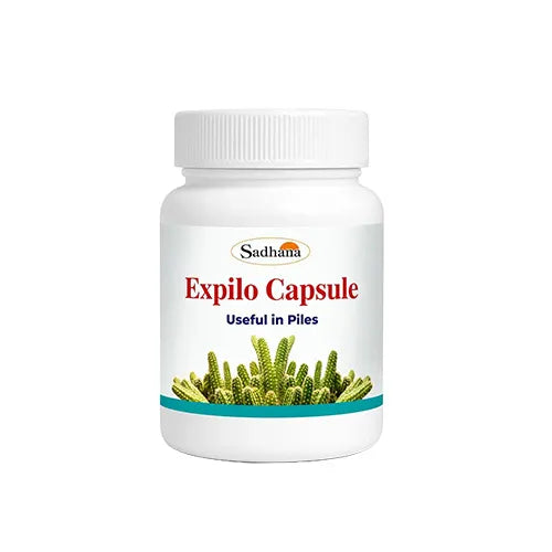 Sadhana Expilo Capsule (30 Capsules) | Ayurvedic Expectorant & Respiratory Support Formula