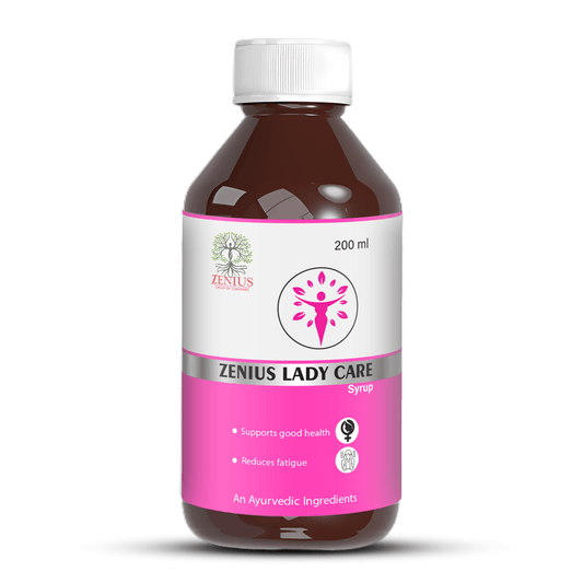 Zenius Lady Care Syrup - Hormonal Balance and Women’s Health Support for Optimal Well-Being - 200ml Syrup