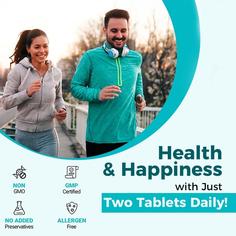 Simply Herbal Multivitamin With Probiotics & Ashwagandha Tablets - 60 Veg Tablets