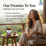 Organic Wellness Healthy Hair Capsules -  90 Vegetarian Capsules