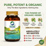 Organic Wellness Immuno-U Capsules - 90 Capsules