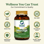 Organic Wellness Moringa Essential Nutrition Capsules  - 90 N Veg Capsules