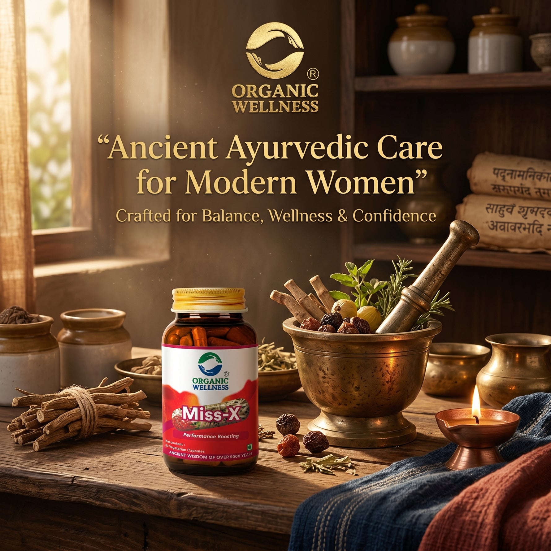 Organic Wellness Miss X Capsules  - 60 Capsules