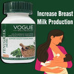 Vogue Wellness Methi Tablets | Fenugreek (Trigonella Foenum-Graecum) Seed Extract | Ayurvedic Herbal Supplement for Digestive Wellness, Metabolic Support & Overall Vitality | 60 Vegetarian Tablet