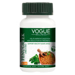 Vogue Wellness Methi Tablets | Fenugreek (Trigonella Foenum-Graecum) Seed Extract | Ayurvedic Herbal Supplement for Digestive Wellness, Metabolic Support & Overall Vitality | 60 Vegetarian Tablet