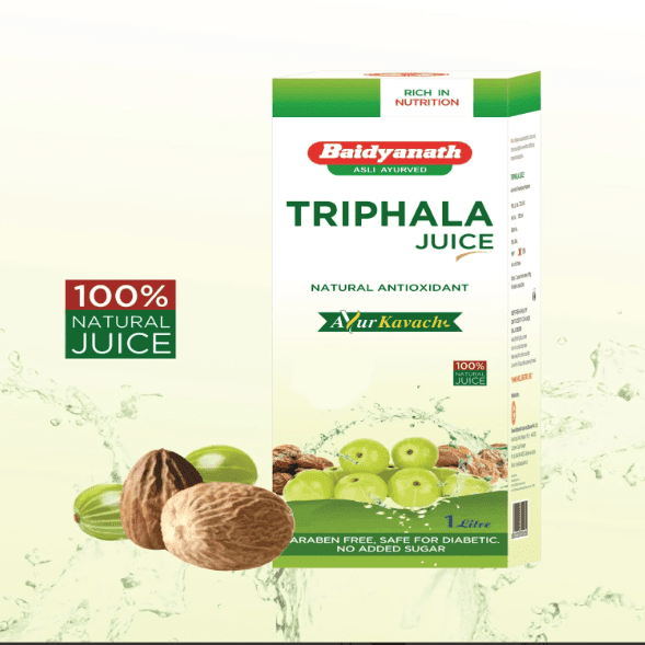 Baidyanath (Jhansi) Triphala Juice - 1 ltr.