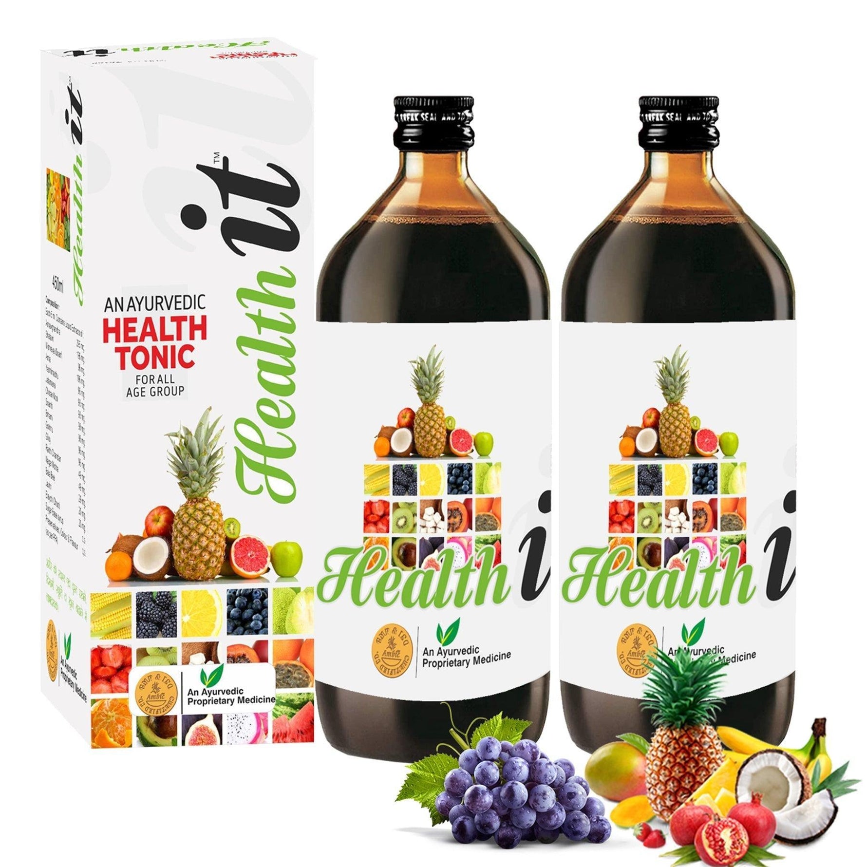 Ambic Health It Tonic for Good Health & Immunity - (450ml Each)