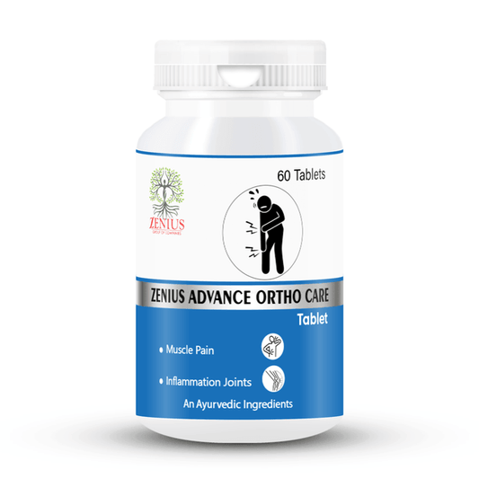 Zenius Advance Ortho Care Tablets - for Joint and Bone Health Tablets for Pain Relief, Mobility, and Strength - 60 Tablets