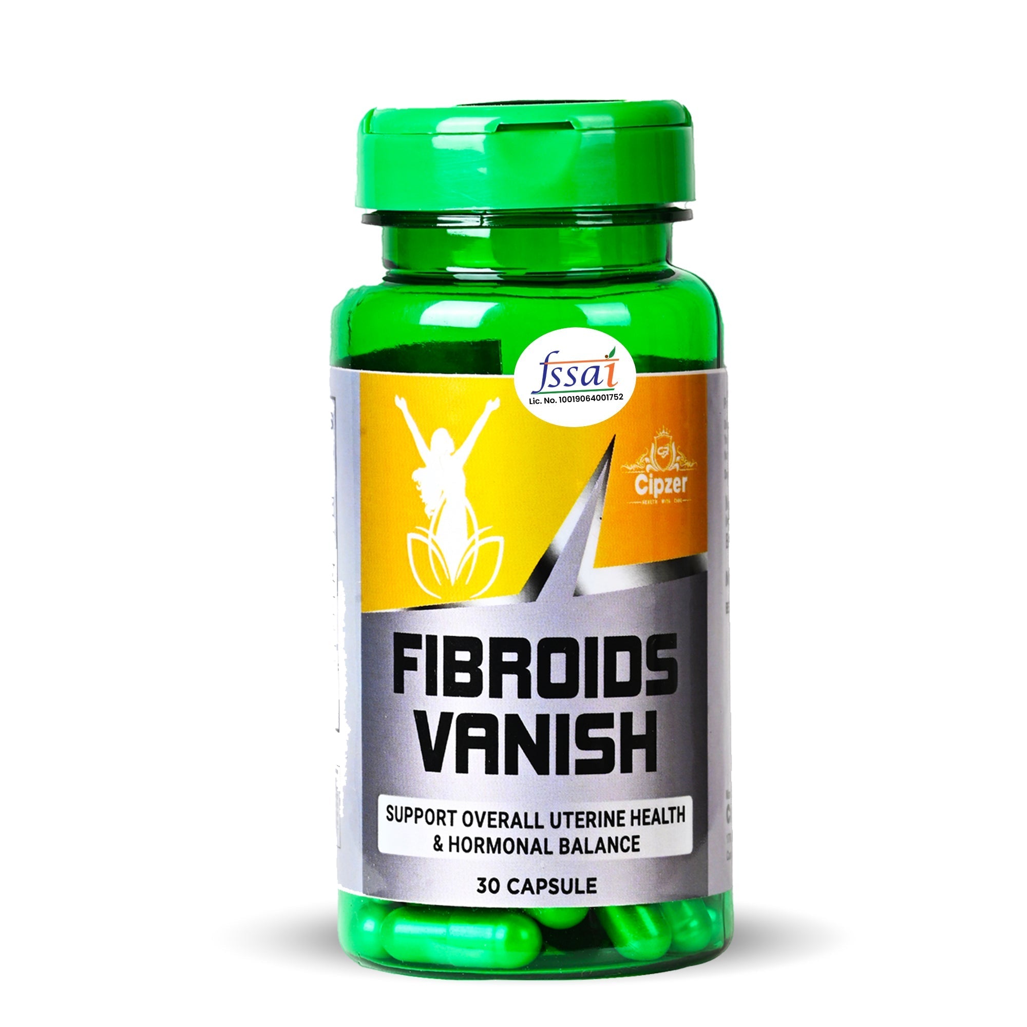 Cipzer Fibroids Vanish 30 Capsules | Natural Herbal Support For Fibroid Relief, Uterine Health & Wellness