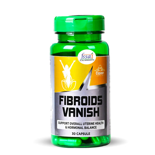 Cipzer Fibroids Vanish 30 Capsules | Natural Herbal Support For Fibroid Relief, Uterine Health & Wellness