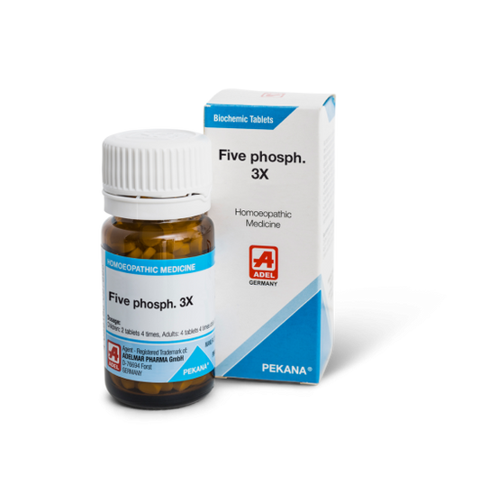 ADEL Five Phosph Biochemic Tablet 6X - 20gm - Pack of 2
