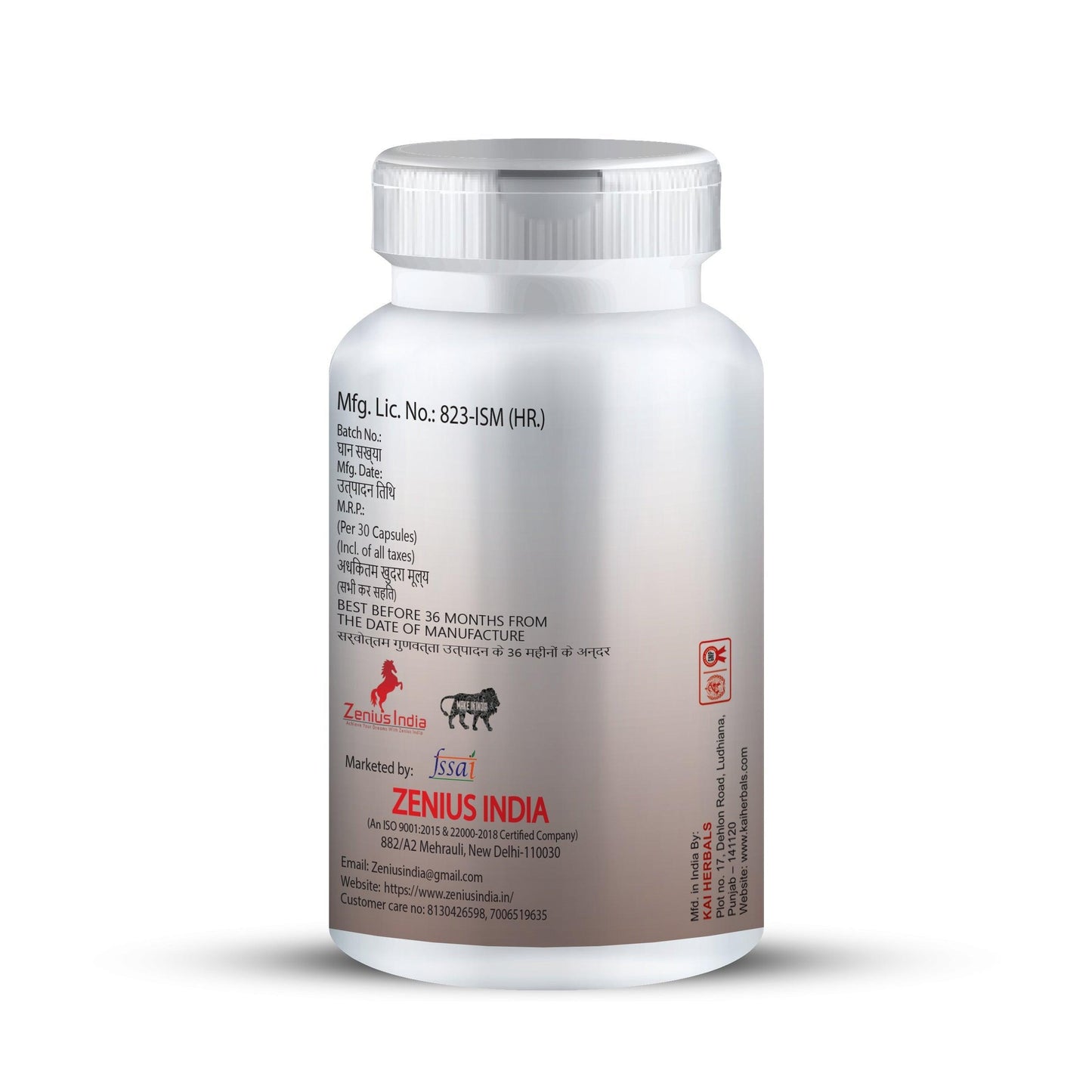 Zenius flaxseed Oil Capsules - 30 Capsules