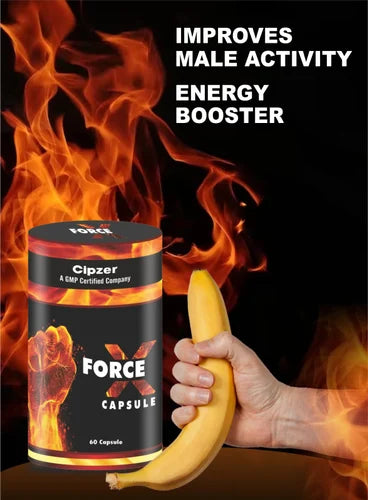 Cipzer Force X 60 Capsules | Boost Stamina, Enhance Sex Drive, Performance & Premature Ejaculation