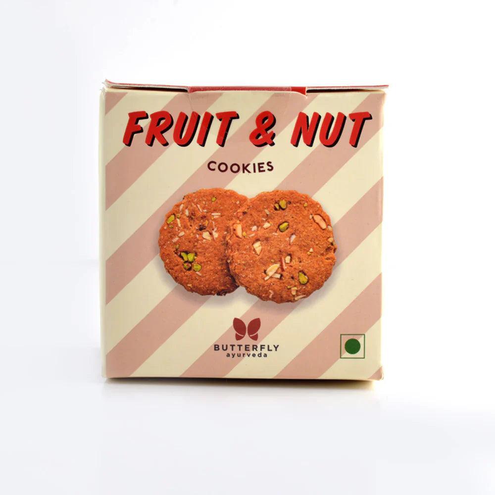 Butterfly Ayurveda Fruit & Nut Cookies - Healthy & Eggless (100g)