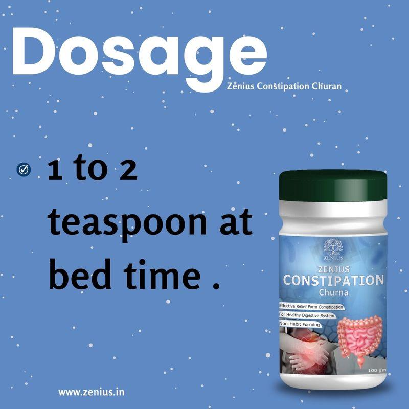 Zenius Constipation Churan - 100gm Powder