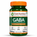 GABA 750mg | Gamma Aminobutyric Acid Supplement | Supports Relaxation, Mental Wellness & Daily Balance