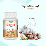 Pack of 2 Garlic pills 60 tab for support daily wellness.