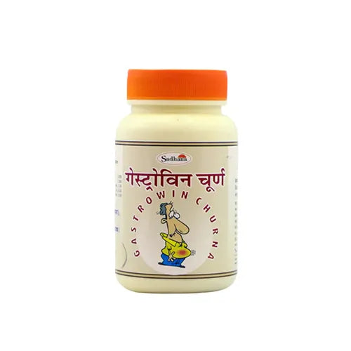 Sadhana Gestrovin Churna - 50gm | Ayurvedic Digestive Powder for Gas, Hyperacidity, Bloating & Heartburn