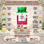 Cipzer Nail Wellness Capsules - Restorative Support for Nail Clarity & Strength (60 Capsules)