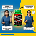 Cipzer Dr Diabetic Blood Sugar Capsules - Balance Formula for Metabolic Vitality & Bone Strength - 60 Count