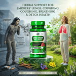 Cipzer Lung Wellness Capsules - Natural Respiratory & Airway Support (60 Capsules)