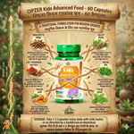 Cipzer Kids Advanced Food Capsules (60 Each)
