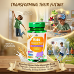 Cipzer Kids Advanced Food Capsules (60 Each)