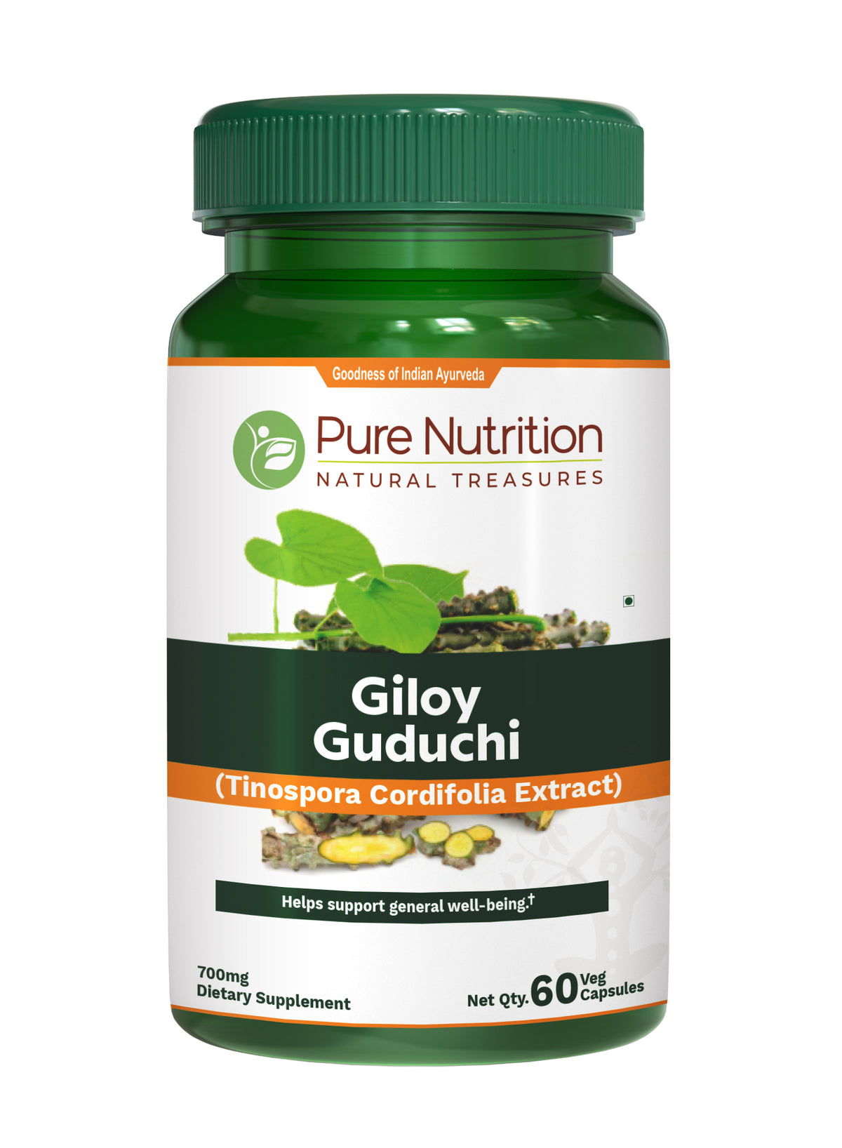 Pure Nutrition Giloy 700 mg – 60 Capsules