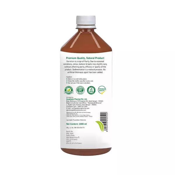 Goodcare Livgood Juice | Ayurvedic Detox for Liver & Digestion - 1 Liter