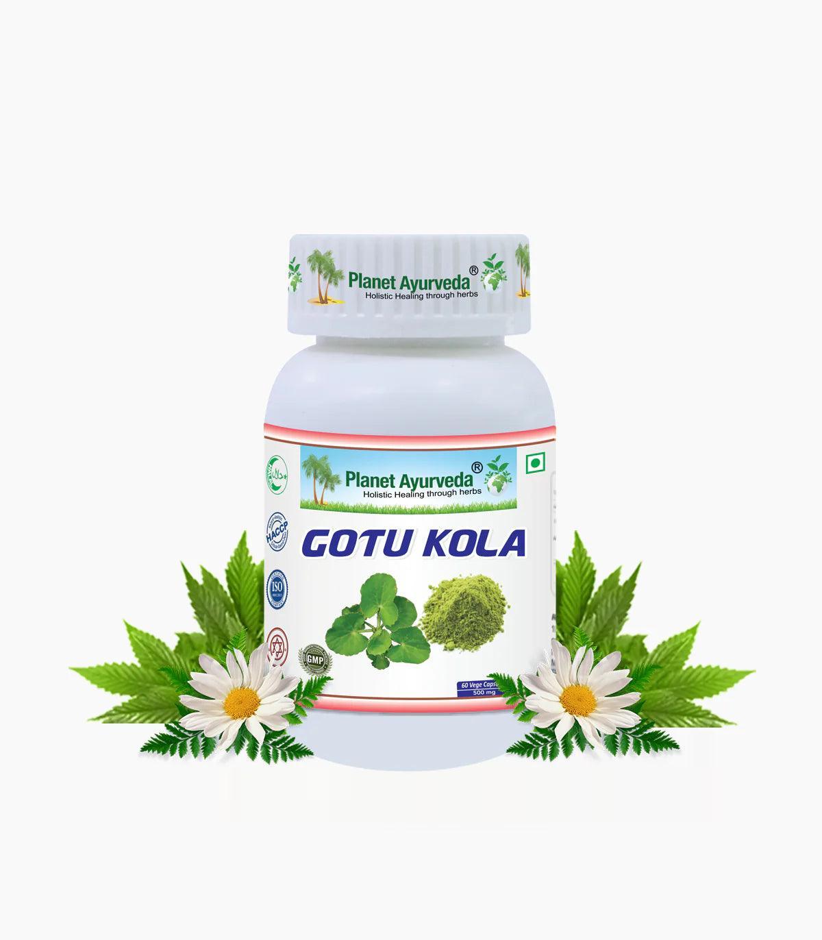 Planet Ayurveda Gotu Kola Capsule - 60 Capsules