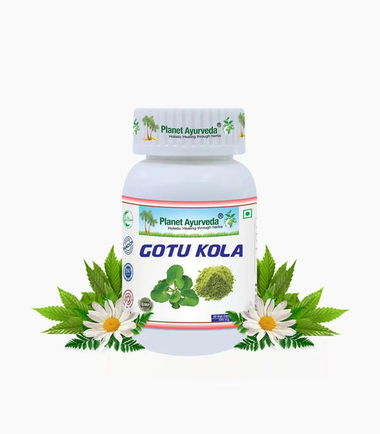 Planet Ayurveda Gotu Kola Capsule - 60 Capsules